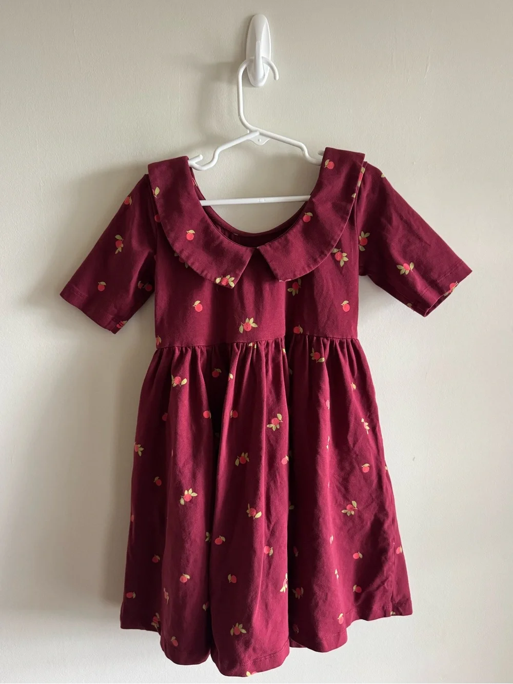 Hanna Andersson Collared Skater Dress with Pockets